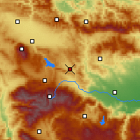 Nearby Forecast Locations - Ихтиман - карта