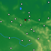 Nearby Forecast Locations - Пройсиш-Ольдендорф - карта