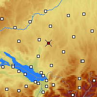 Nearby Forecast Locations - Бад-Вальдзе - карта