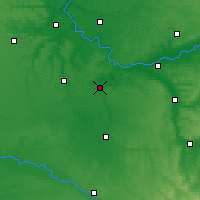Nearby Forecast Locations - Немур - карта