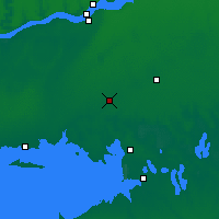 Nearby Forecast Locations - Чаплинка - карта