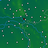 Nearby Forecast Locations - Дёйвен - карта