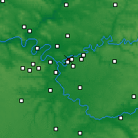 Nearby Forecast Locations - Нуази-ле-Гран - карта