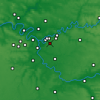 Nearby Forecast Locations - Pontault-Combault - карта