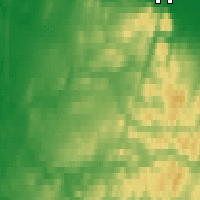 Nearby Forecast Locations - Кайеркан - карта