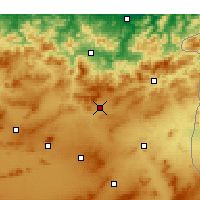 Nearby Forecast Locations - Sedrata - карта