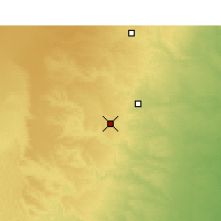 Nearby Forecast Locations - Metlili - карта