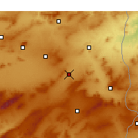Nearby Forecast Locations - Meskiana - карта