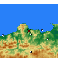 Nearby Forecast Locations - Kerkera - карта