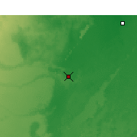 Nearby Forecast Locations - El Hadjira - карта