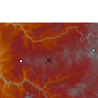 Nearby Forecast Locations - Аксум - карта
