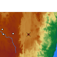 Nearby Forecast Locations - Мураманга - карта