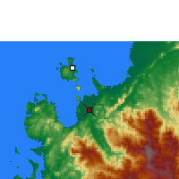 Nearby Forecast Locations - Амбандза - карта