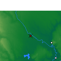 Nearby Forecast Locations - Chokwe - карта