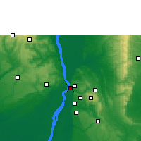 Nearby Forecast Locations - Онича - карта