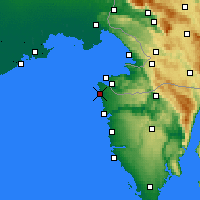 Nearby Forecast Locations - Умаг - карта