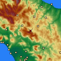 Nearby Forecast Locations - Бояно - карта