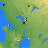 Nearby Forecast Locations - Gravenhurst - карта