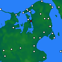 Nearby Forecast Locations - Фредерикссунн - карта
