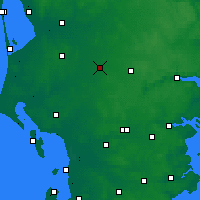 Nearby Forecast Locations - Grindsted - карта