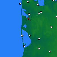 Nearby Forecast Locations - Ulfborg - карта