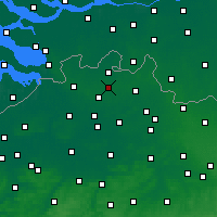 Nearby Forecast Locations - Rijkevorsel - карта