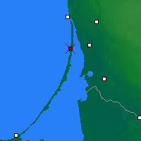 Nearby Forecast Locations - Юодкранте - карта