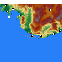 Nearby Forecast Locations - Kalkan - карта