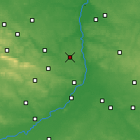 Nearby Forecast Locations - Ожарув - карта