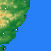 Nearby Forecast Locations - Стоунхейвен - карта