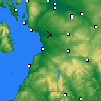 Nearby Forecast Locations - Килмарнок - карта
