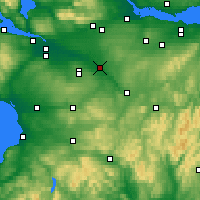 Nearby Forecast Locations - Мотеруэлл - карта