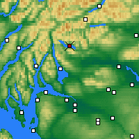 Nearby Forecast Locations - Лох-Катрин - карта