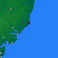 Nearby Forecast Locations - Олдборо - карта