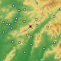 Nearby Forecast Locations - Mikulcak - карта