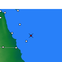 Nearby Forecast Locations - Garoh Island - карта