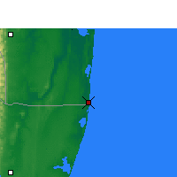 Nearby Forecast Locations - Ponta do Ouro - карта