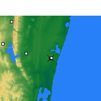 Nearby Forecast Locations - Сордвана - карта