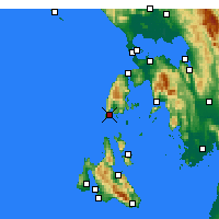 Nearby Forecast Locations - Levkada - карта