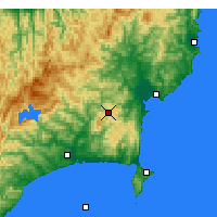 Nearby Forecast Locations - L.Waikaremoana - карта