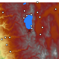 Nearby Forecast Locations - Саут-Лейк-Тахо - карта