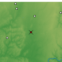 Nearby Forecast Locations - Колумбус - карта