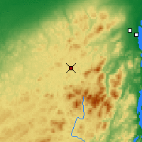 Nearby Forecast Locations - Saranac Lake - карта