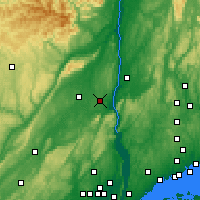 Nearby Forecast Locations - Ньюберг - карта