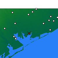 Nearby Forecast Locations - Palacios - карта
