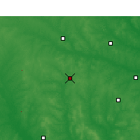 Nearby Forecast Locations - Тайлер - карта