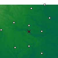 Nearby Forecast Locations - Голдсборо - карта