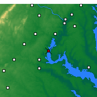 Nearby Forecast Locations - Куантико - карта