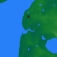 Nearby Forecast Locations - Egegik - карта