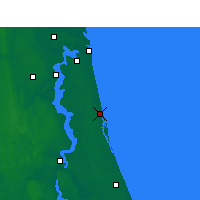Nearby Forecast Locations - St Augustine - карта